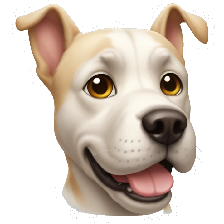 Dog say hello emoji