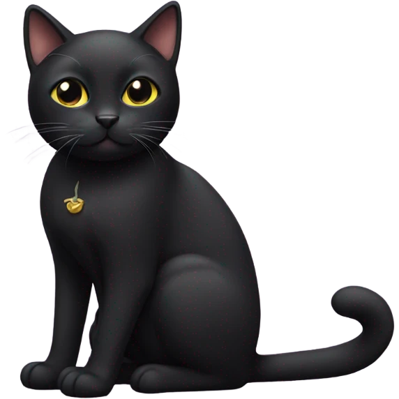 black cat emoji