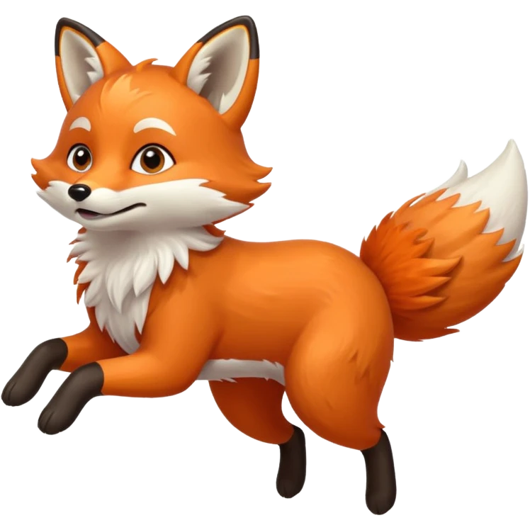 fox flying emoji