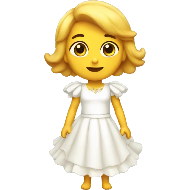 Chica Angelito  emoji