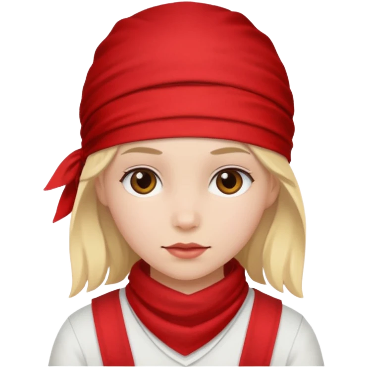 bandana girl emoji