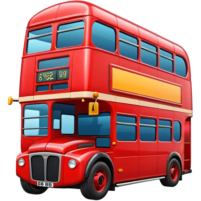 London red bus emoji