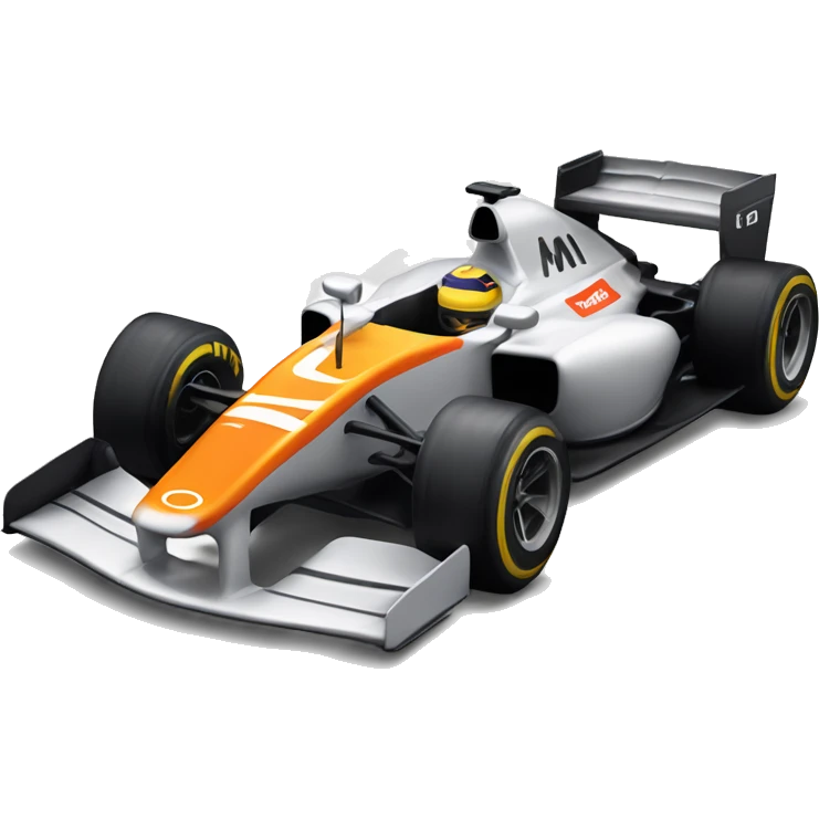 mclaren formula one car emoji