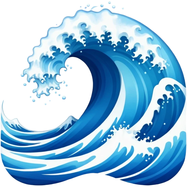 onda do mar emoji
