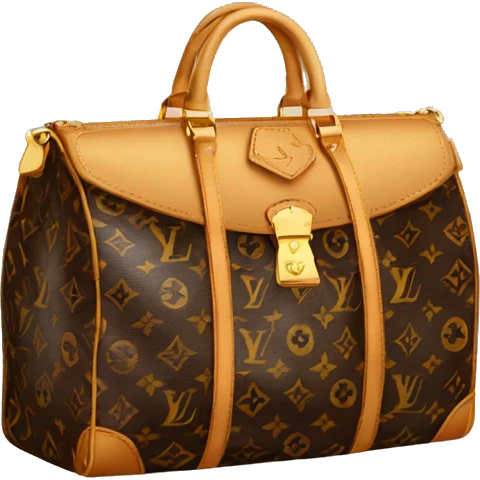 louis vuitton bag  emoji