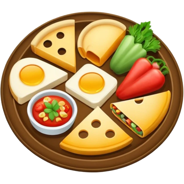 rhinking about food emoji