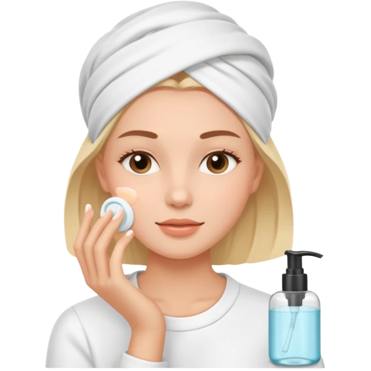 Clean girl/skincare emoji