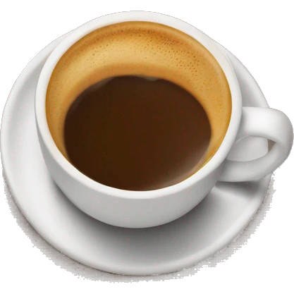Cup of espresso flirting  emoji