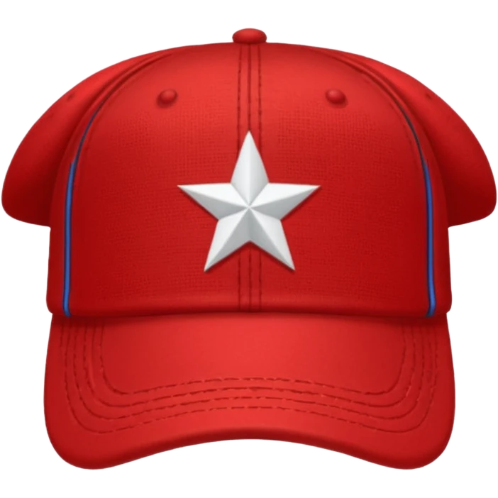 Hat with MAGA emoji