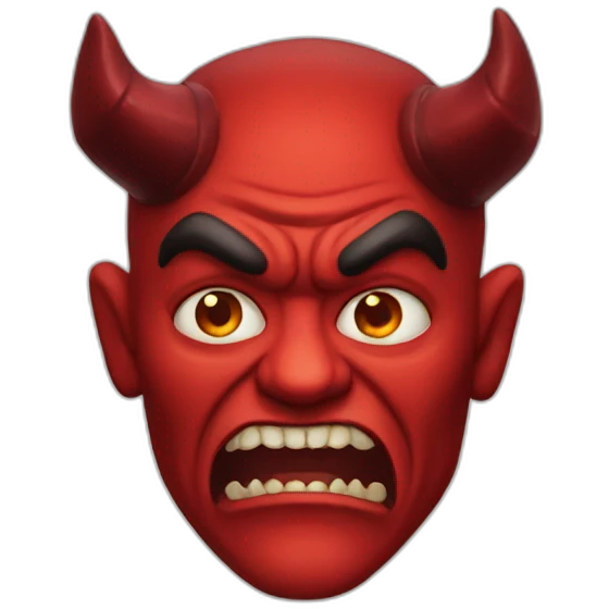 Devil man emoji