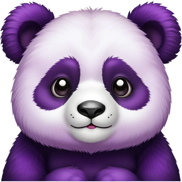 purple panda emoji