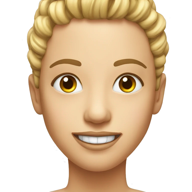 smile emoji with lash extensions emoji