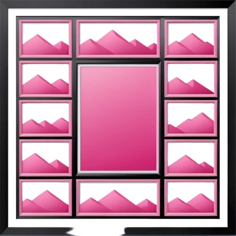 pink photo gallery emoji