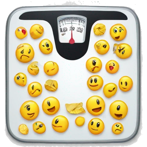 Body weight scale emoji