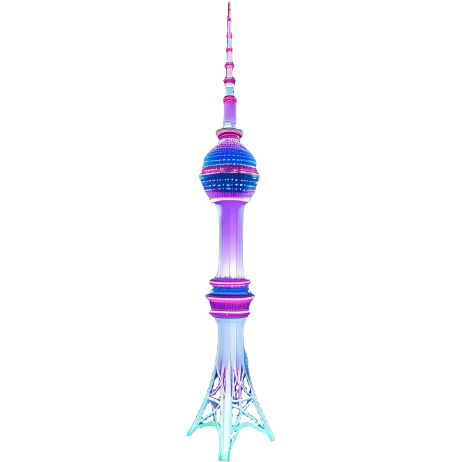 N Seoul Tower – Cinematic Realistic N Seoul Tower, depicted as a sleek modern tower illuminated against a vibrant cityscape at night, with reflective glass and dynamic neon lighting, rendered with intricate architectural detail and a futuristic urban glow. emoji