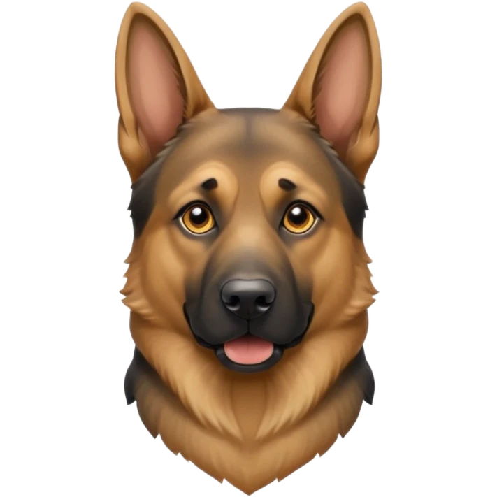 Ovejero alemán perro emoji