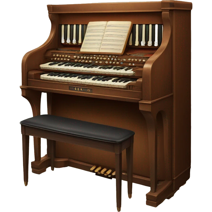 Vintage Lowrey Organ emoji