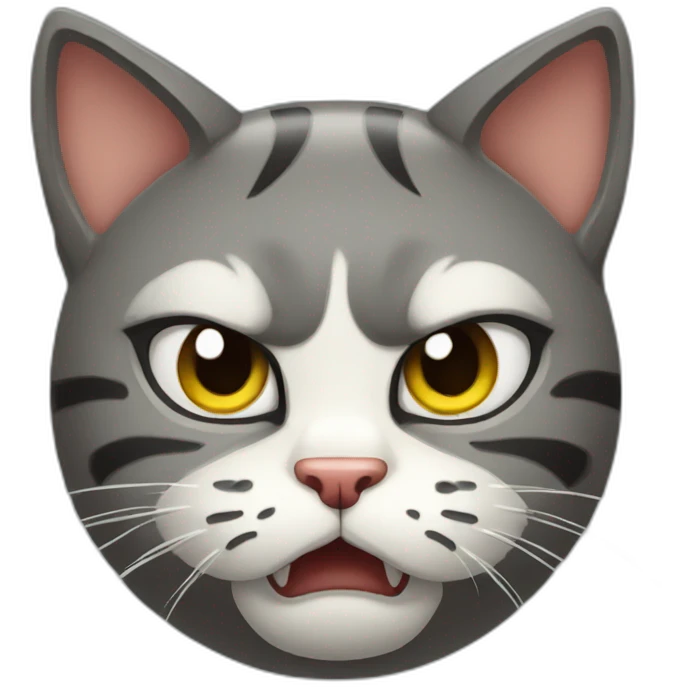 angry cats emoji