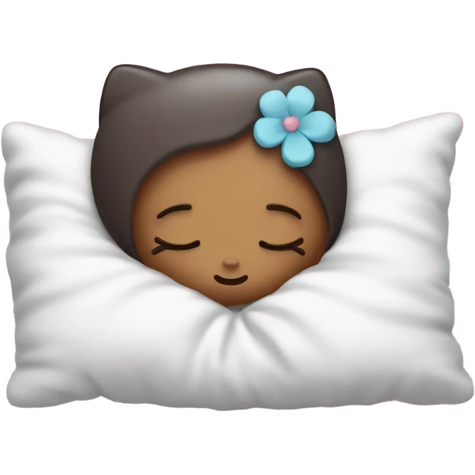 Hello kitty napping emoji