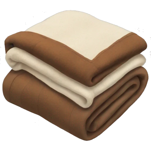 cozy blanket  emoji