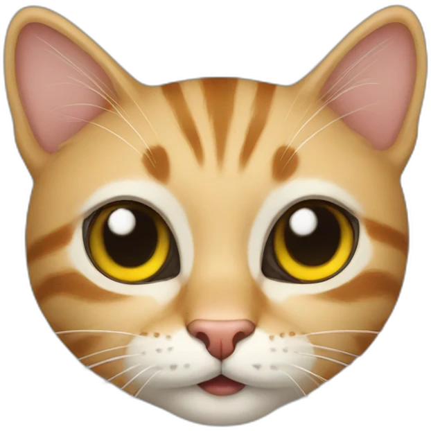 Funny cat emoji
