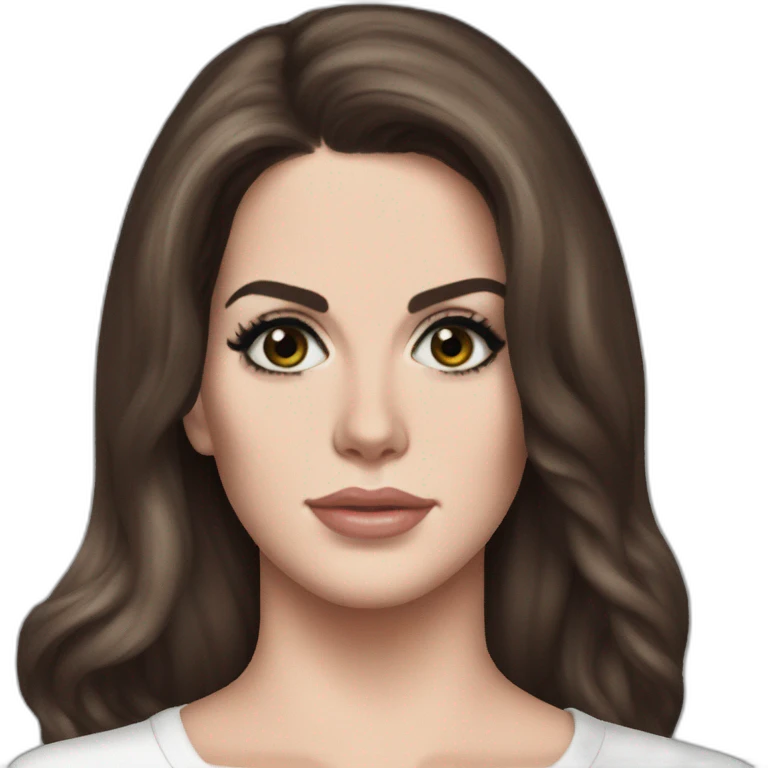 Lana del rey mugshot emoji