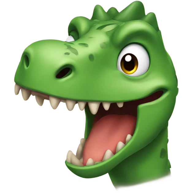 Naughty dinosaur  emoji