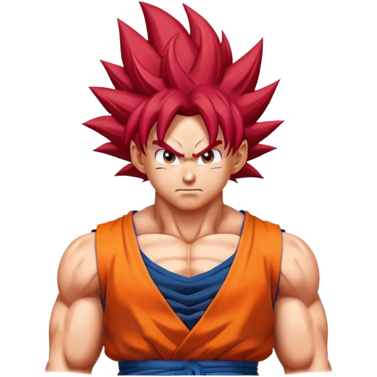 Goku Super Saiyan God  emoji