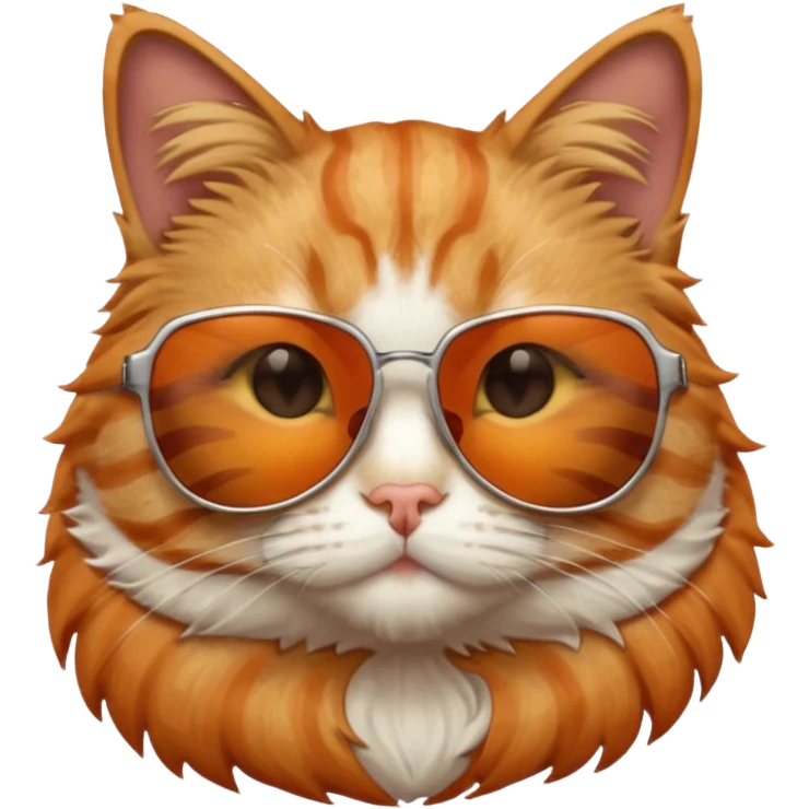 Cat wearing sunglasses emoji