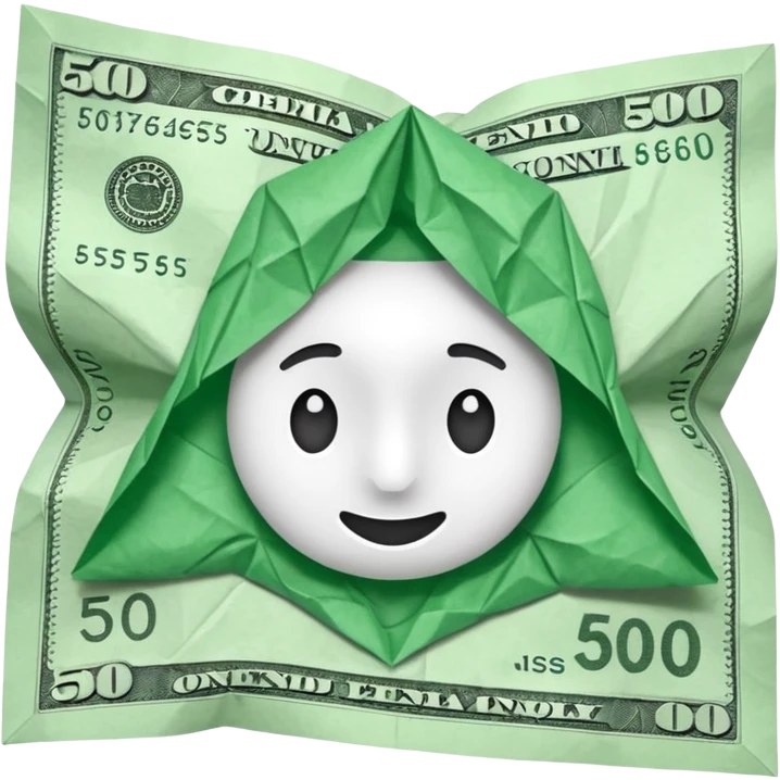 Create a hug 500 rs inr on table  emoji