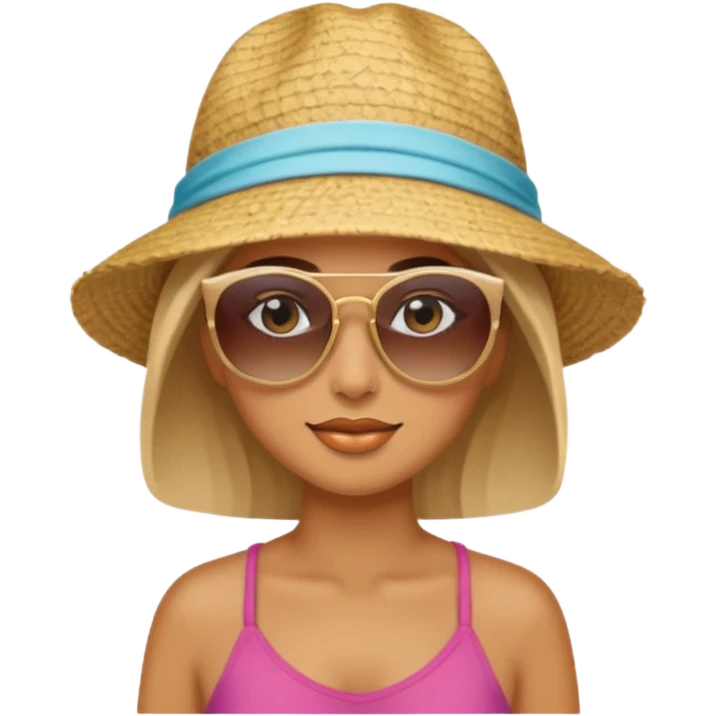 beach woman emoji