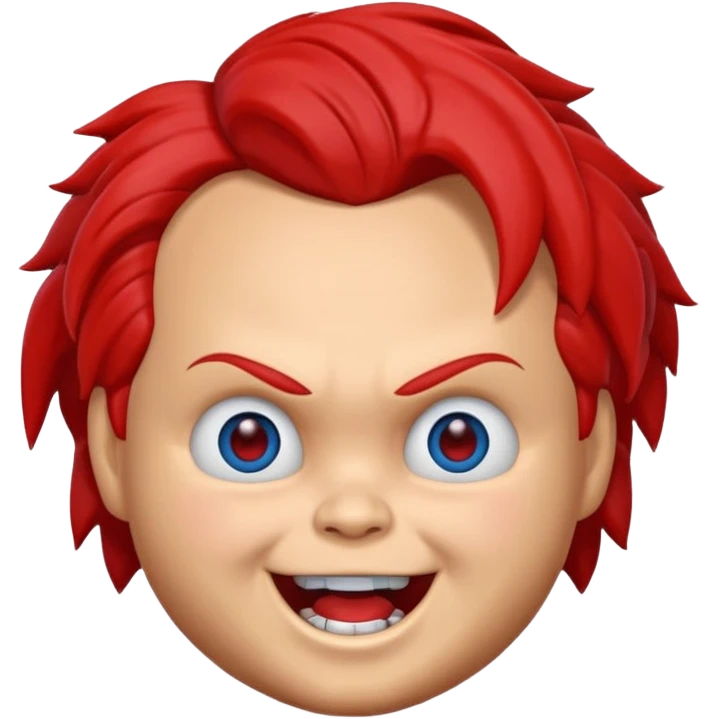 Un emojin de chuky emoji