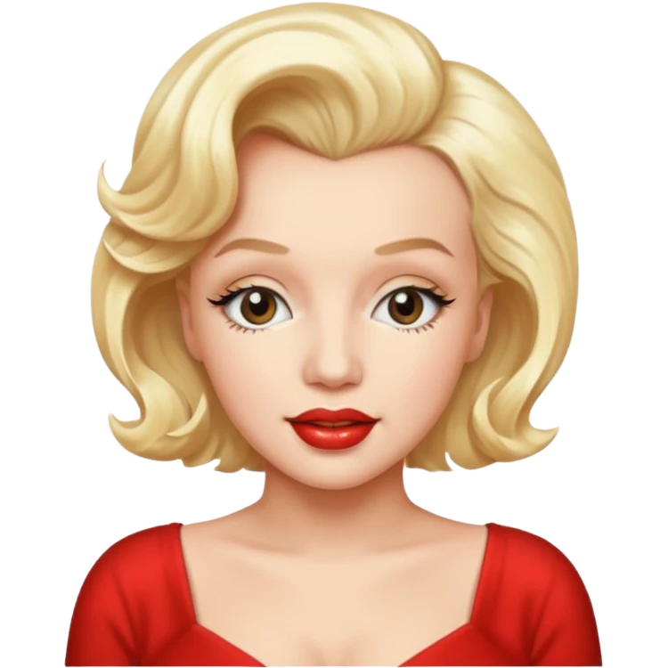 Marilyn Monroe emoji