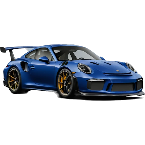 Porsche 911 gt3 rs darkblue emoji