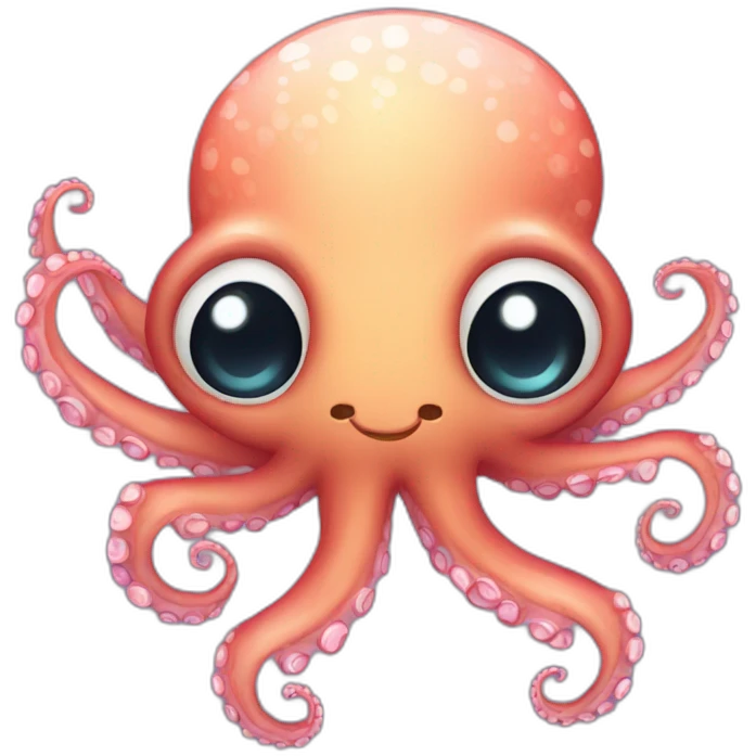 lovely octopus emoji