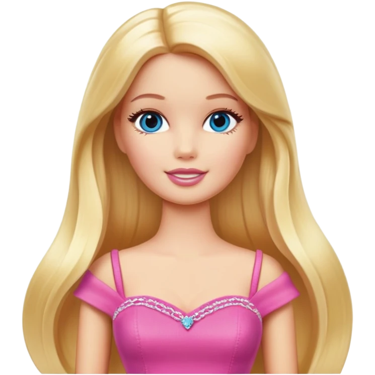 Full bodied Barbie emoji