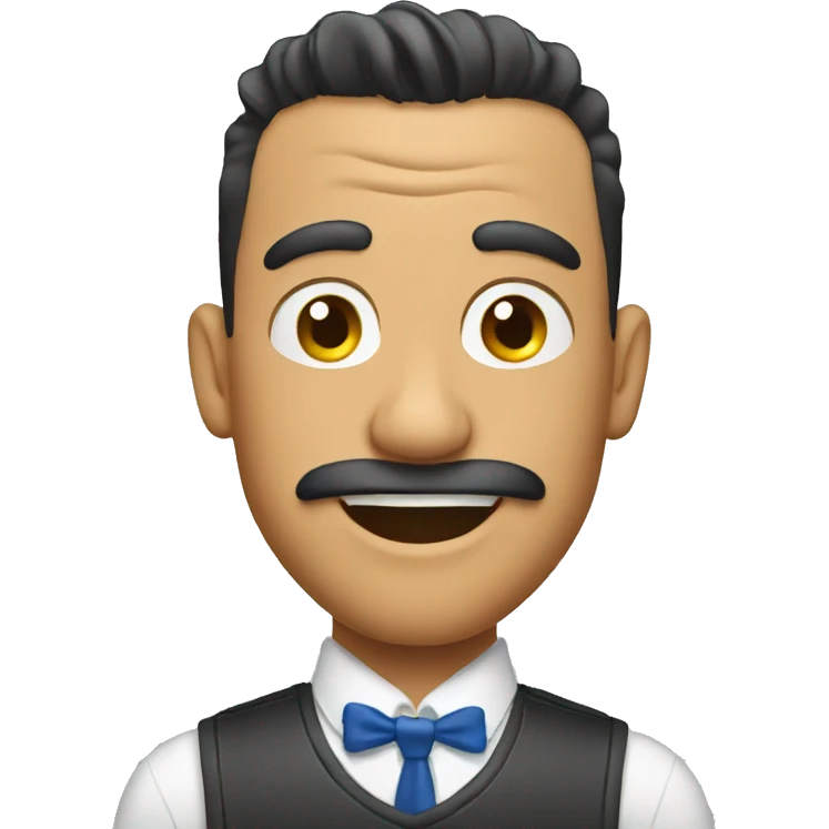 crazy barber emoji