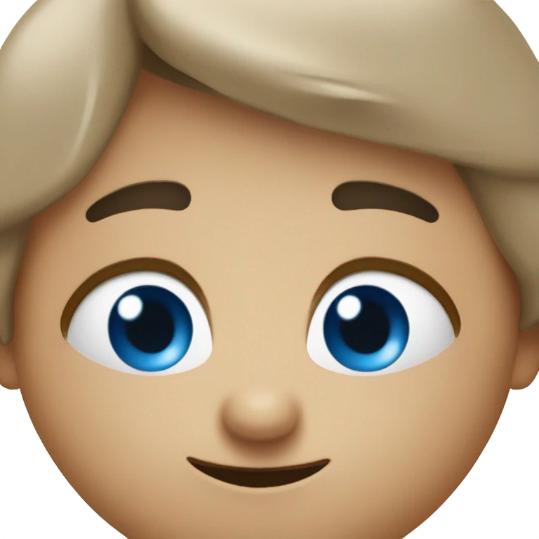 enamorado ojos azules emoji
