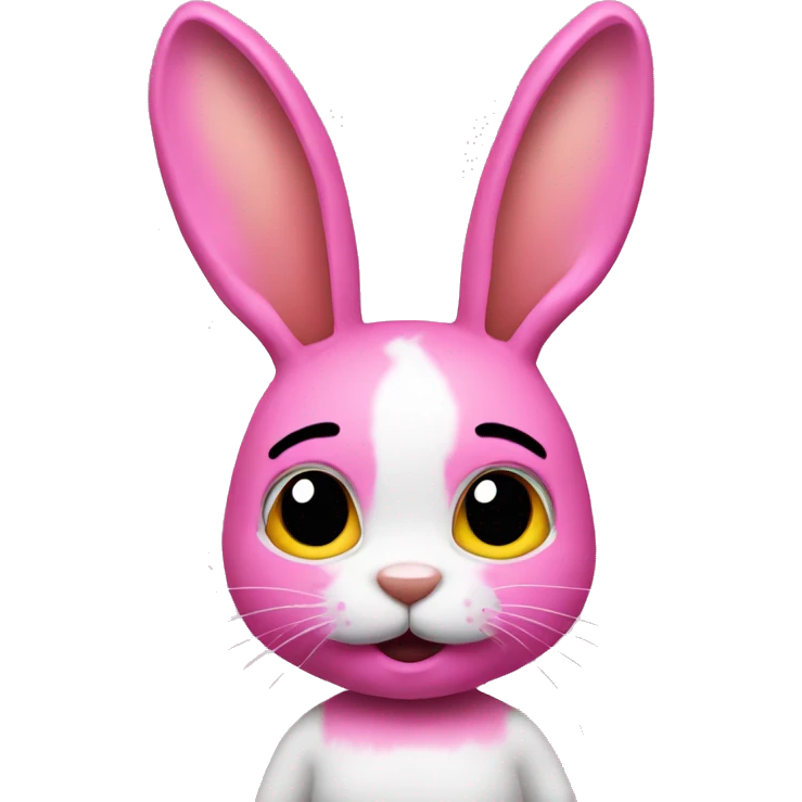 Bad bunny pink emoji