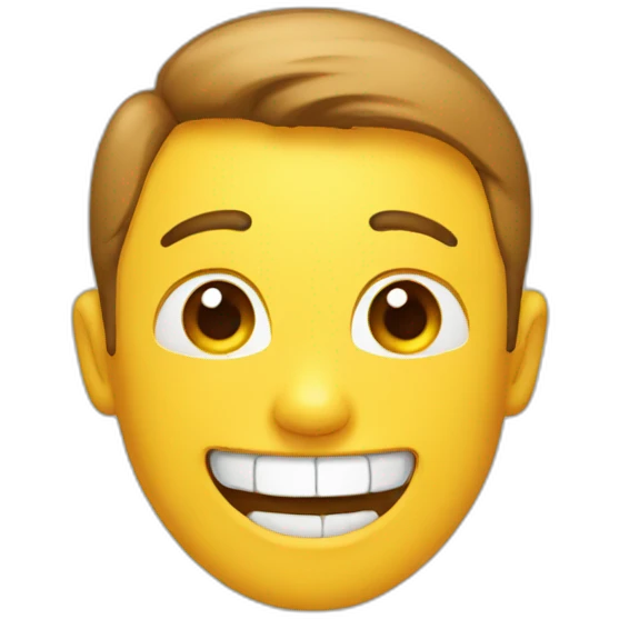 Smile face emoji