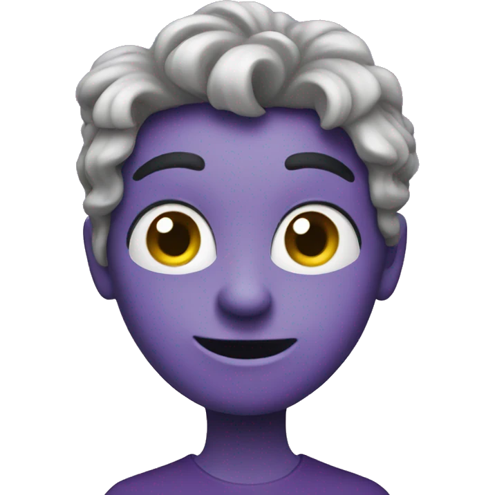 purple emojid emoji