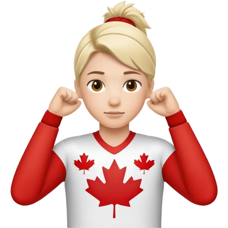Elbows Up Canada emoji