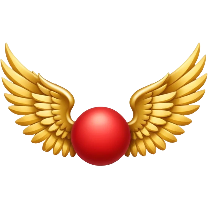ball with wings emoji