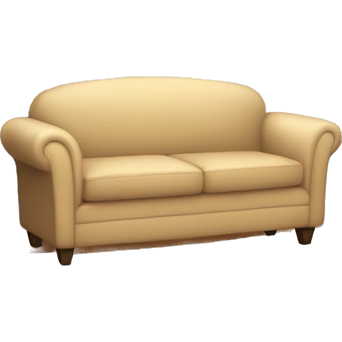 A cozy couch emoji