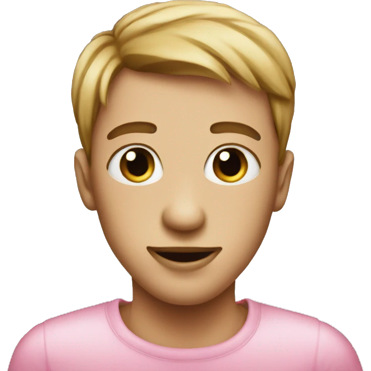 Emoji with pink heart eyes  emoji