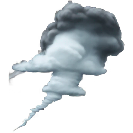 Tornado to fit in the middle of a QR code emoji