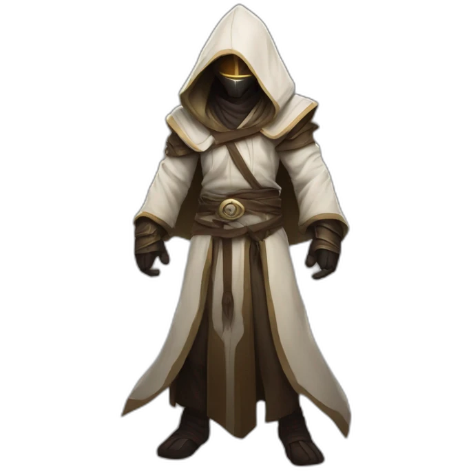 hooded jedi folding arms in world of warcraft emoji