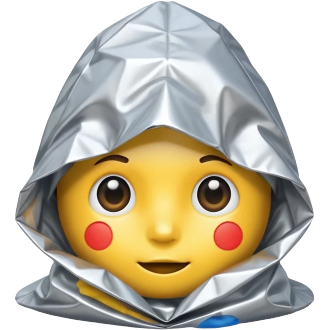 simple tin foil hat  emoji