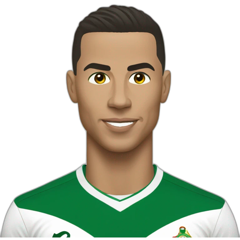 Ronaldo in algeria emoji