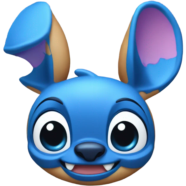 Stitch cookie emoji